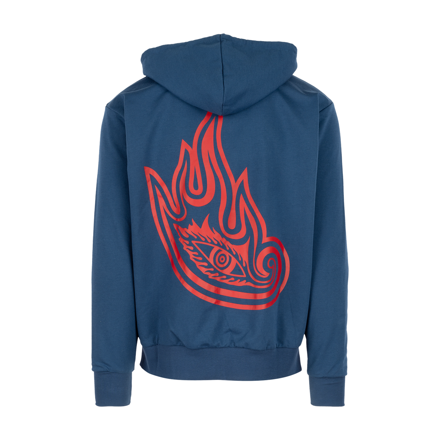 Lateralus Red Nerve Endings Lined Zip Hoodie (Black & Navy)
