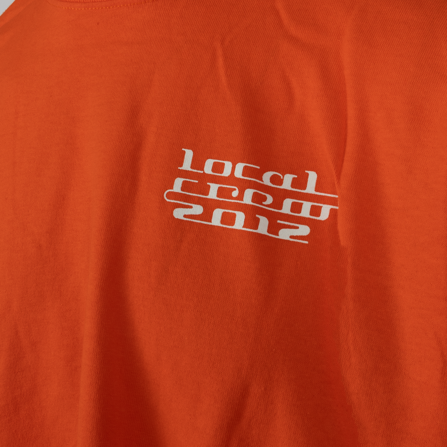 Orange 2012 Crew T-Shirt (XL)