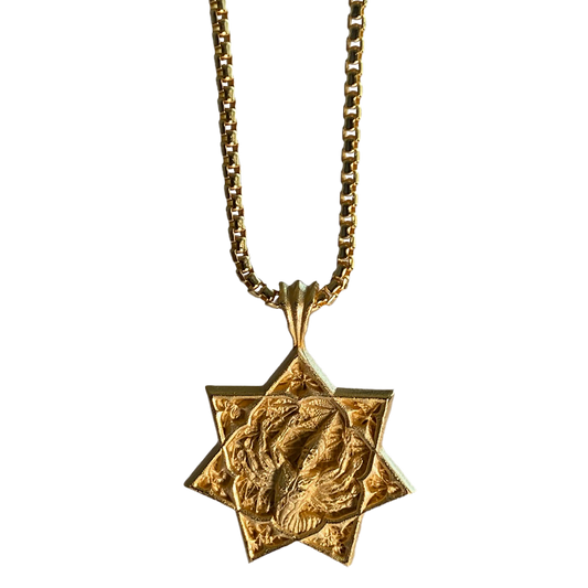 Tool Logo - Gold Necklace