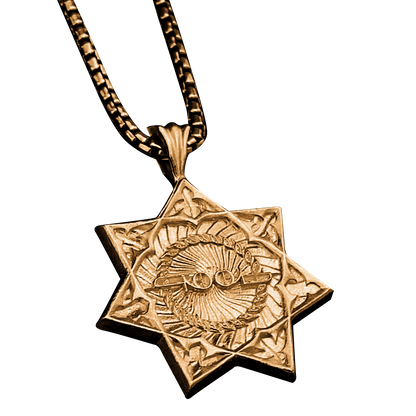 Tool Logo - Gold Necklace