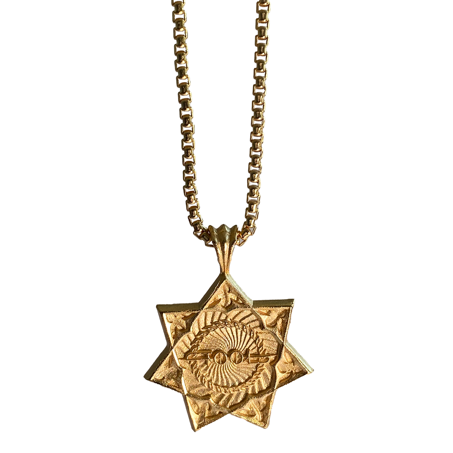 Tool Logo - Gold Necklace