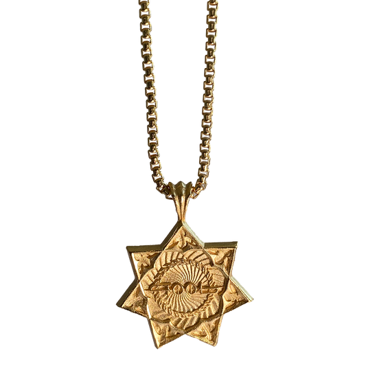 Tool Logo - Gold Necklace