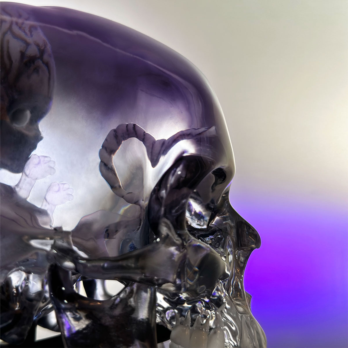 The Fetus in Skull Half-Scale Maquette (Unsigned)
