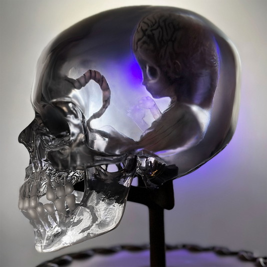 The Fetus in Skull Half-Scale Maquette (Unsigned)