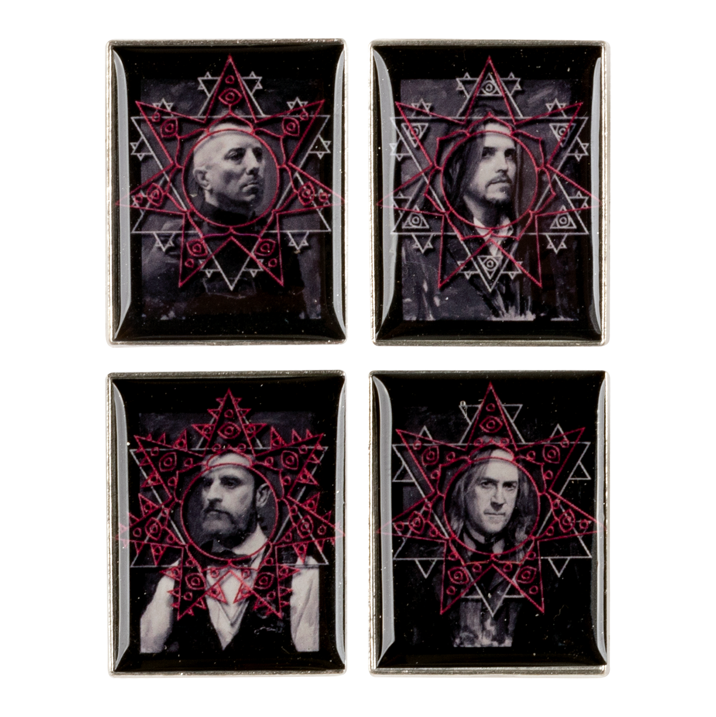 Tool Army - Portrait Enamel Pins