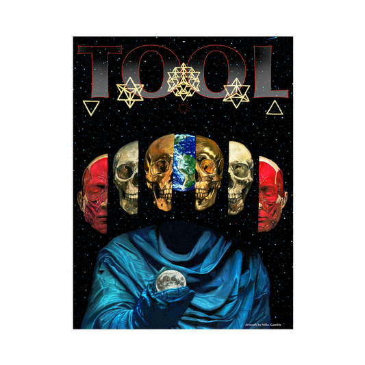 Tool - Mike Gamble Reflection Band Signed Poster