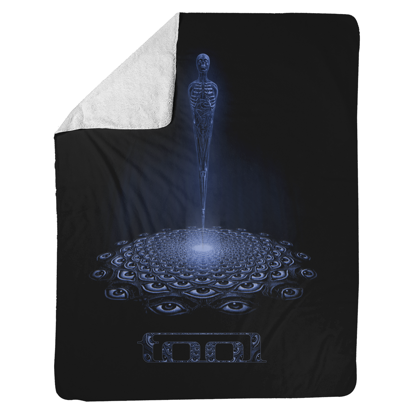 Blue Spectre Sherpa Blanket