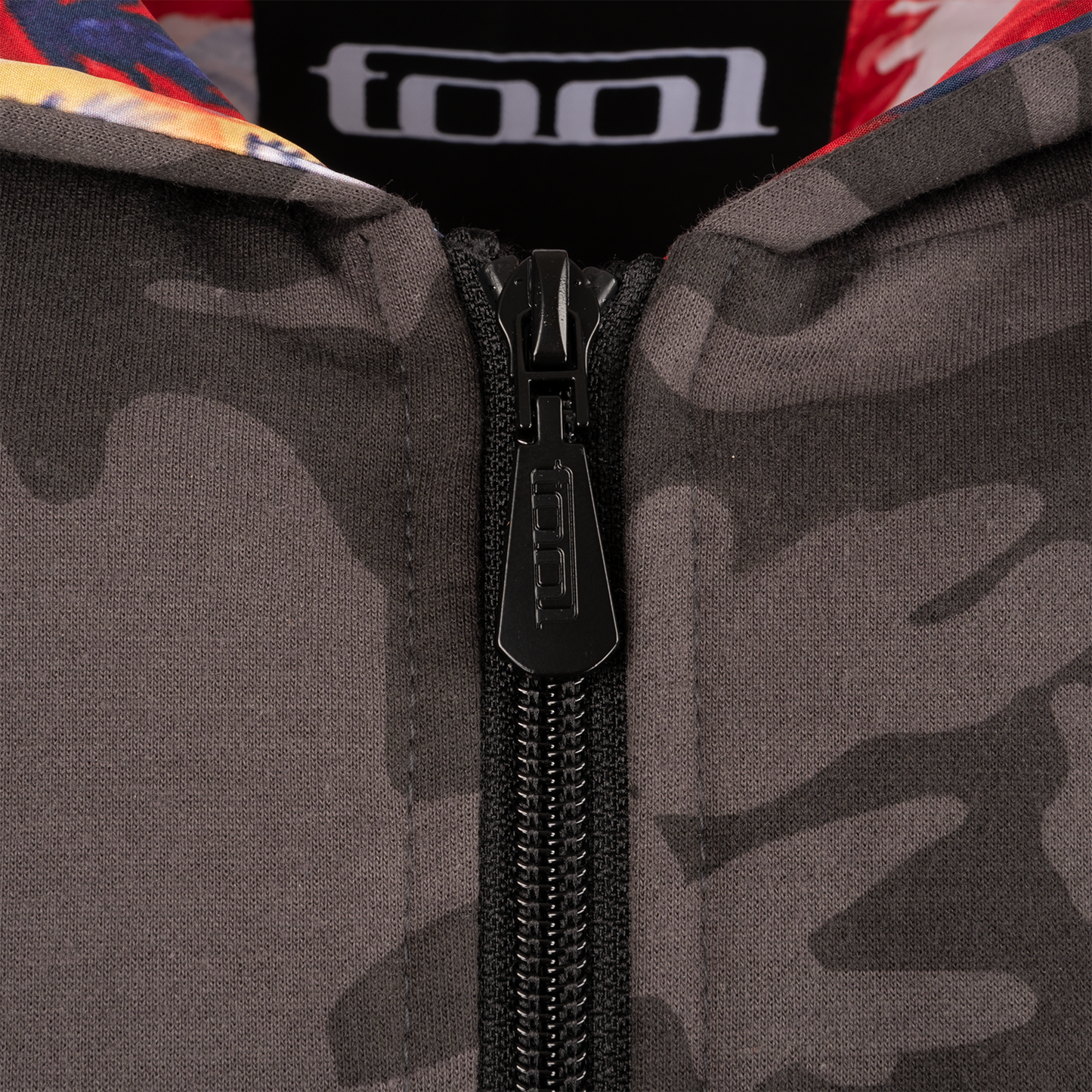 10,000 Days Lined Zip Hoodie (Camo)