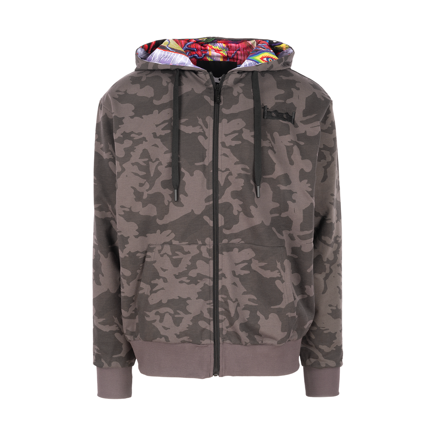 Lateralus Skinless Man Lined Zip Hoodie (Black, Camo, & Purple)