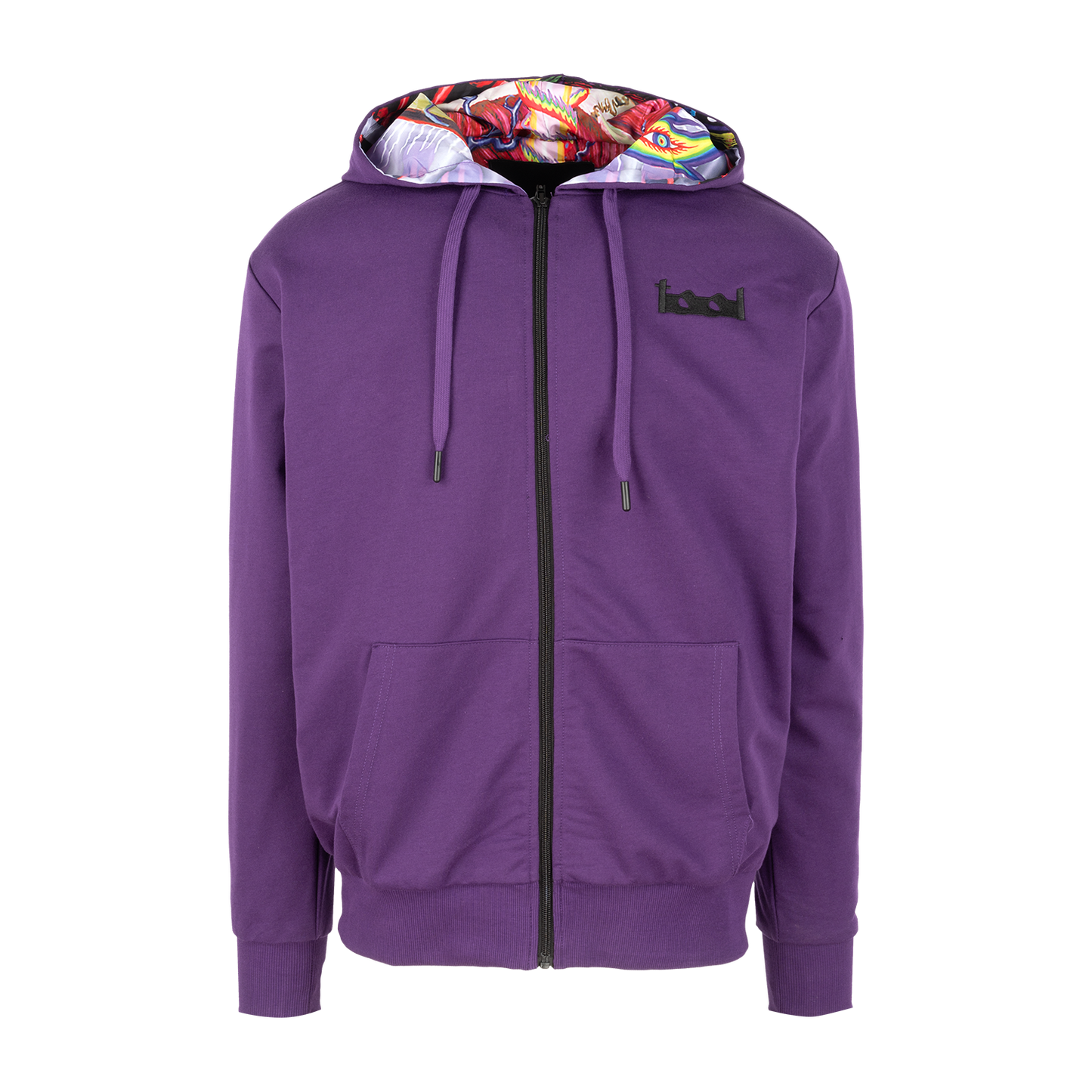 Lateralus Skinless Man Lined Zip Hoodie (Black, Camo, & Purple)