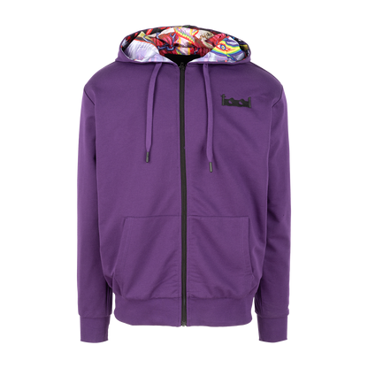 Lateralus Skinless Man Lined Zip Hoodie (Black, Camo, & Purple)