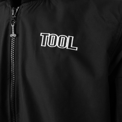 Tool Wrench Hooded Lined Bomber Jacket