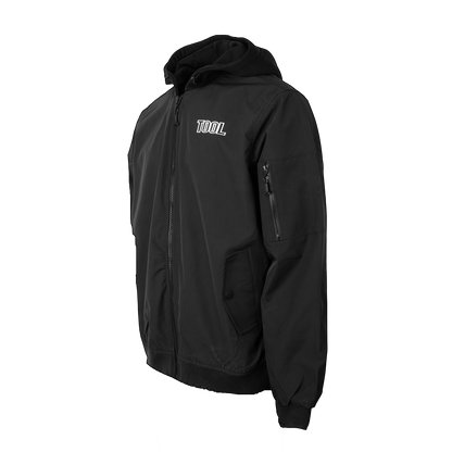 Tool Wrench Hooded Lined Bomber Jacket