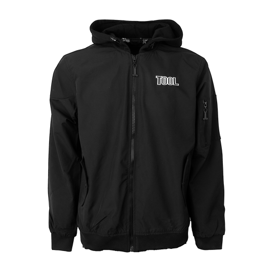 Tool Wrench Hooded Lined Bomber Jacket