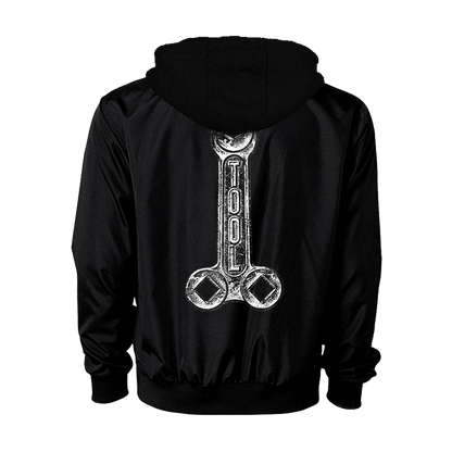 Tool Wrench Hooded Lined Bomber Jacket
