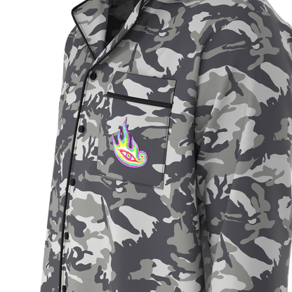 Eye Flame Black Camo Pajama Set