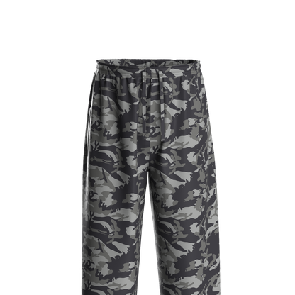 Eye Flame Black Camo Pajama Set