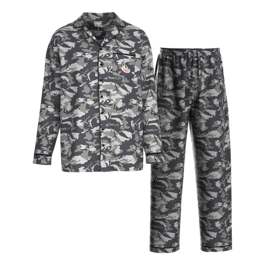 Eye Flame Black Camo Pajama Set