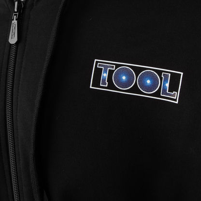 10,000 Days Full Color Circle Eyes Lined Zip Hoodie