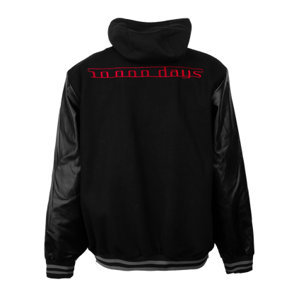 10,000 Days Red Lined Hooded Jacket