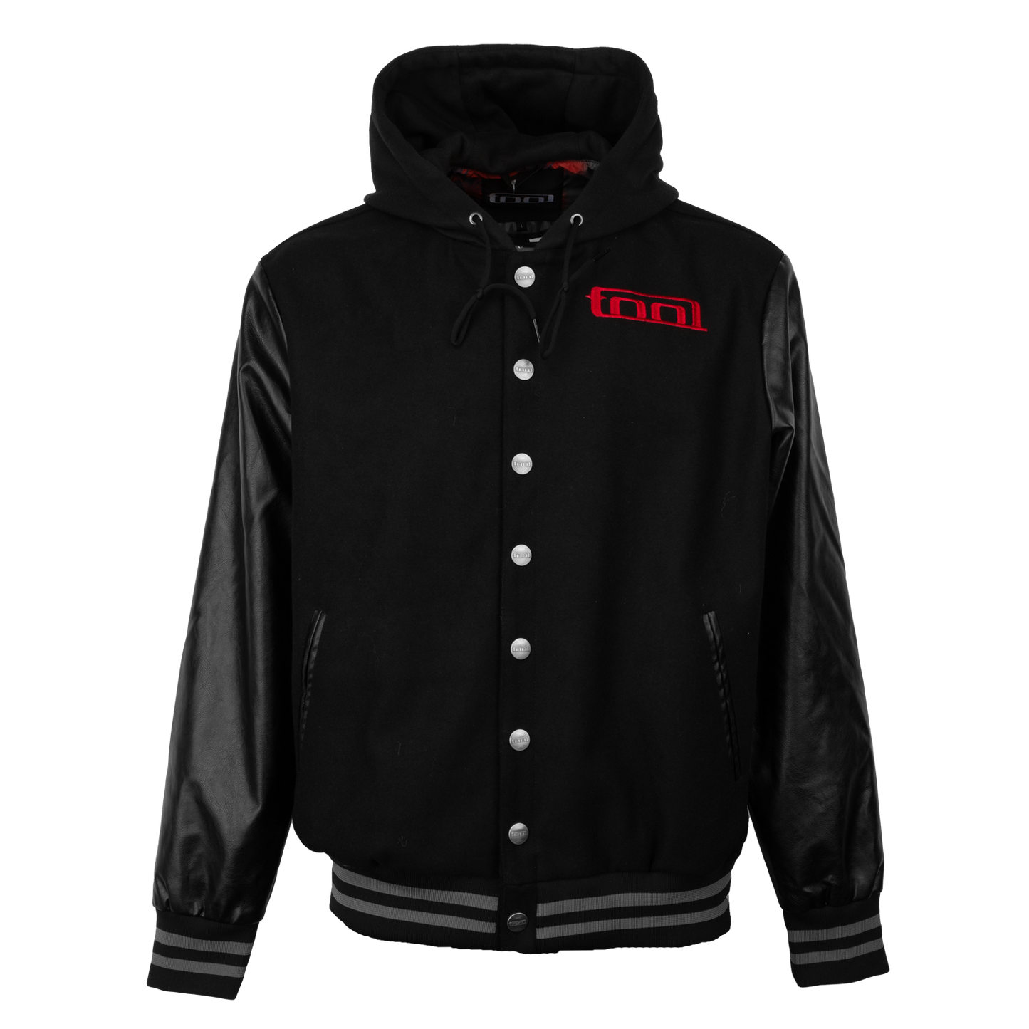 10,000 Days Red Lined Hooded Jacket