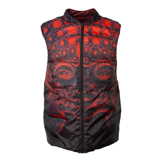 10,000 Days Reversible Vest (Red)