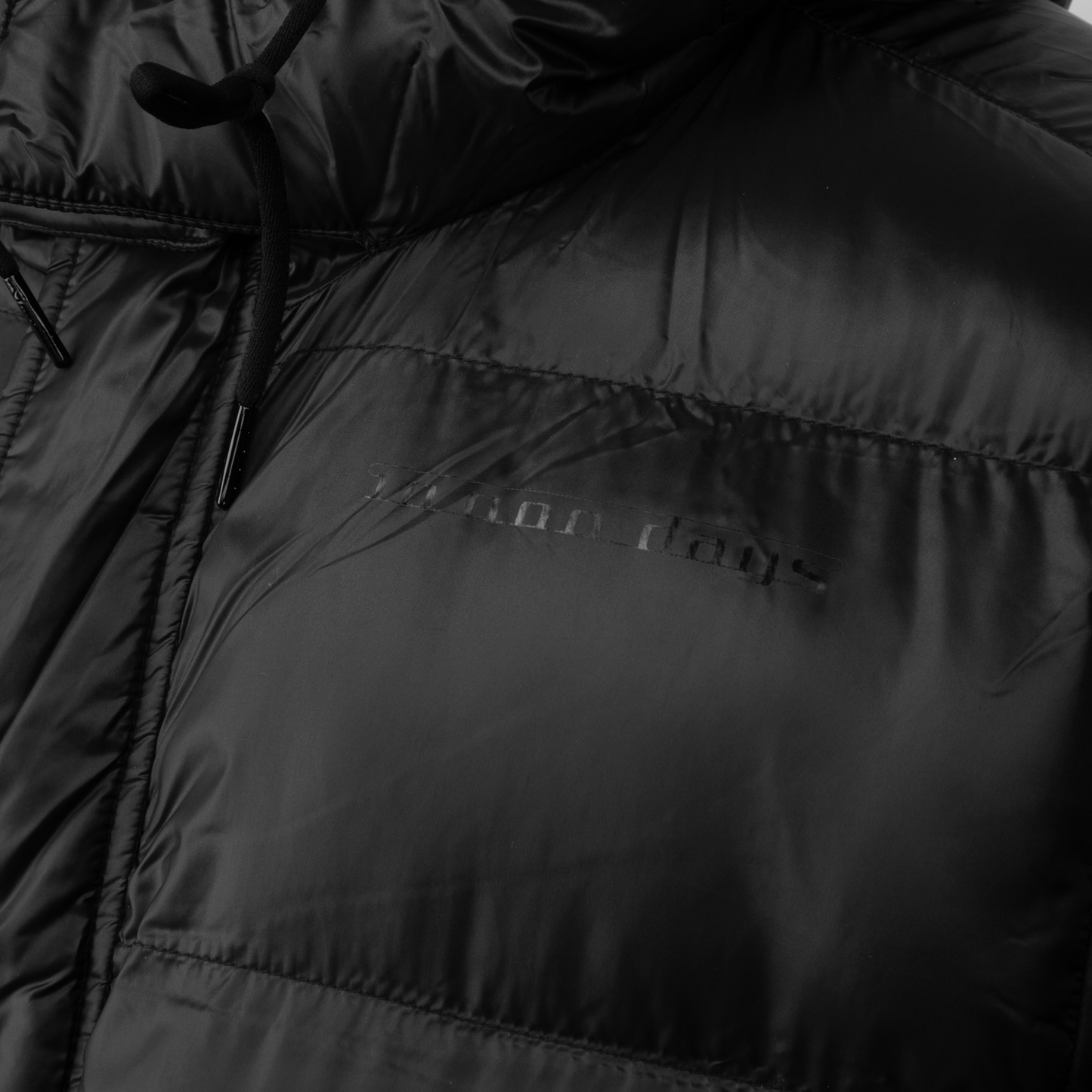 10,000 Days Long Quilted Lined Coat