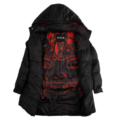 10,000 Days Long Quilted Lined Coat