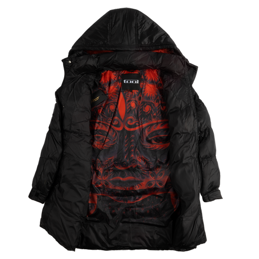 10,000 Days Long Quilted Lined Coat