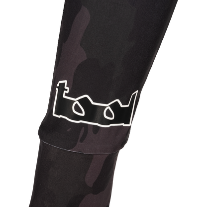 Lateralus Camo Womens Full Zip Hooded Run Top