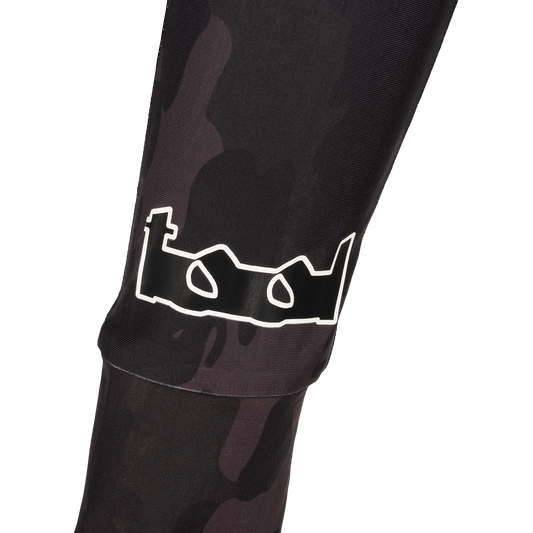 Lateralus Camo Womens Full Zip Hooded Run Top