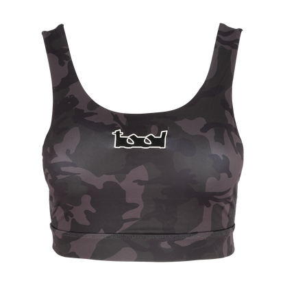 Lateralus Camo Women's Crossover Sports Bra