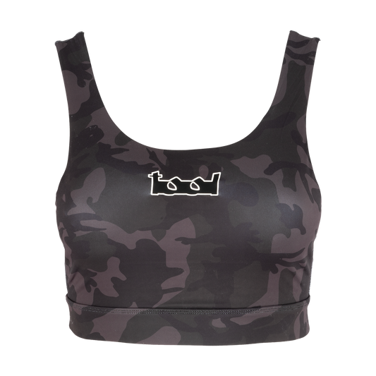 Lateralus Camo Women's Crossover Sports Bra