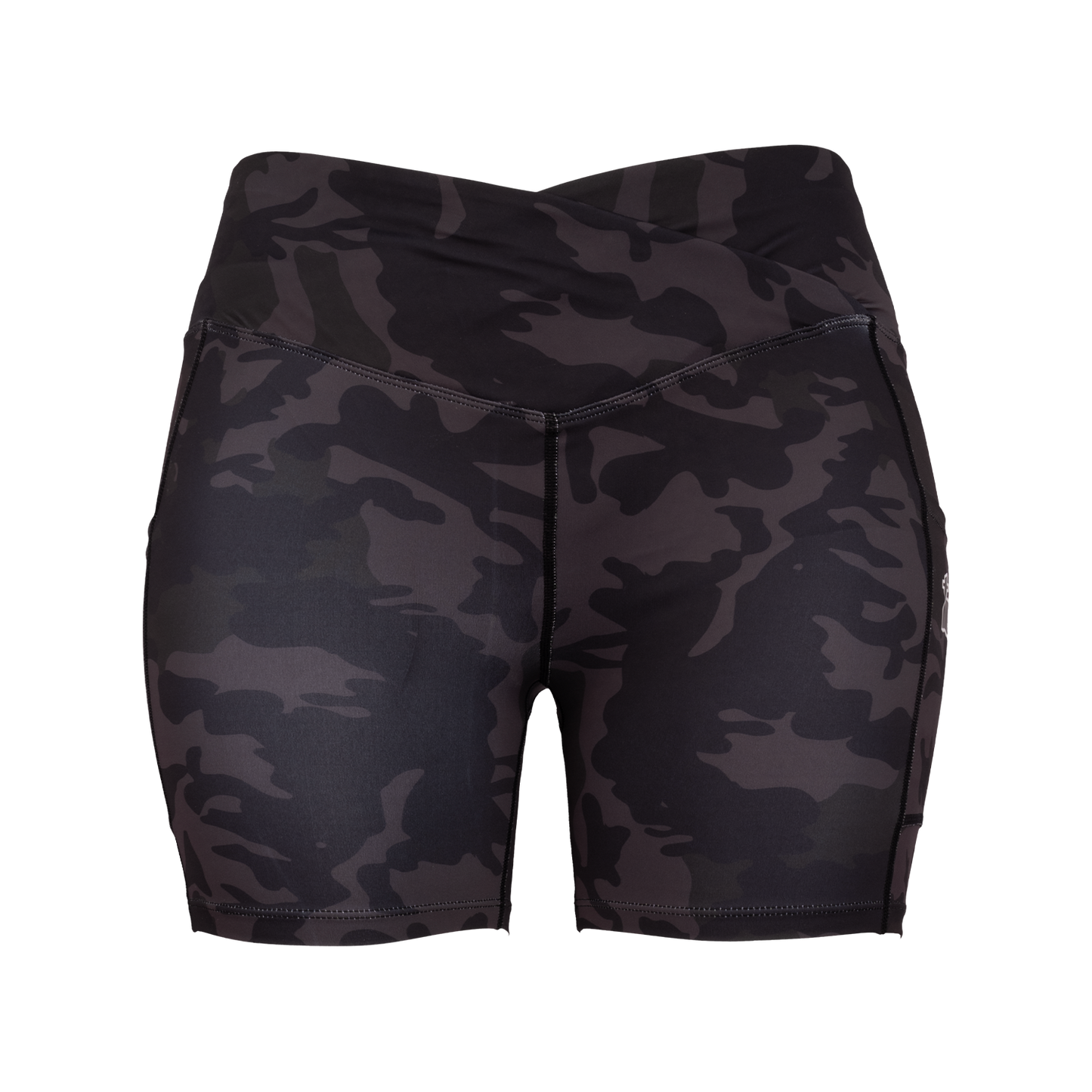 Lateralus Camo Women's Crossover Bike Shorts