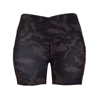 Lateralus Camo Women's Crossover Bike Shorts