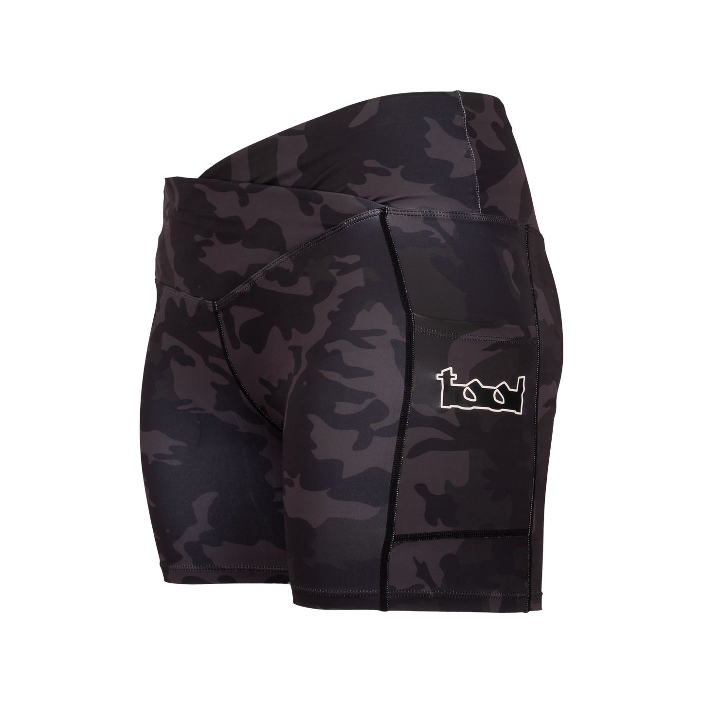 Lateralus Camo Women's Crossover Bike Shorts