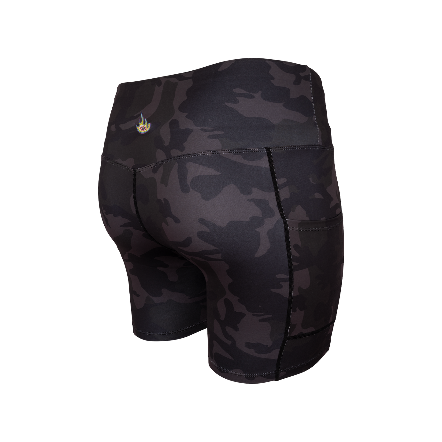 Lateralus Camo Women's Crossover Bike Shorts