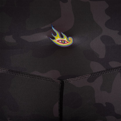 Lateralus Camo Women's Crossover Bike Shorts