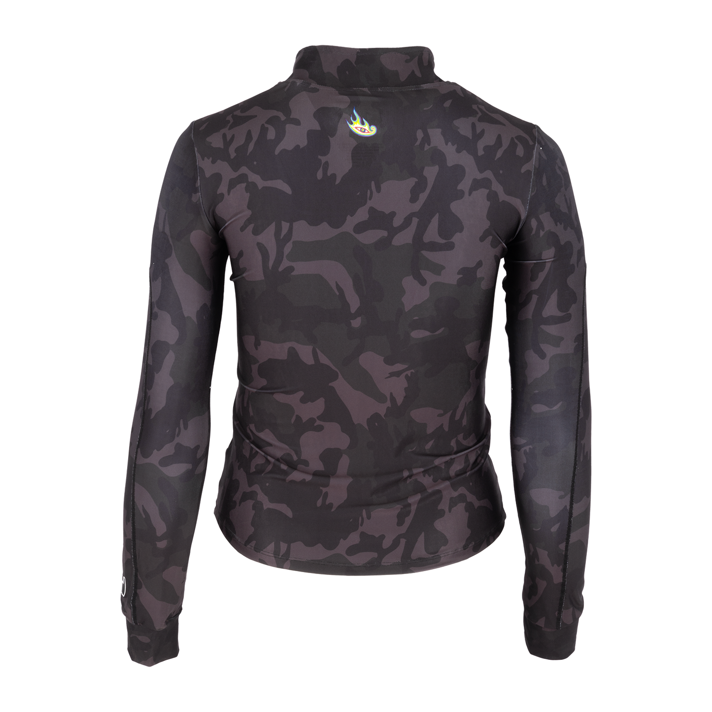 Lateralus Camo Women's Quarter Zip Run Top