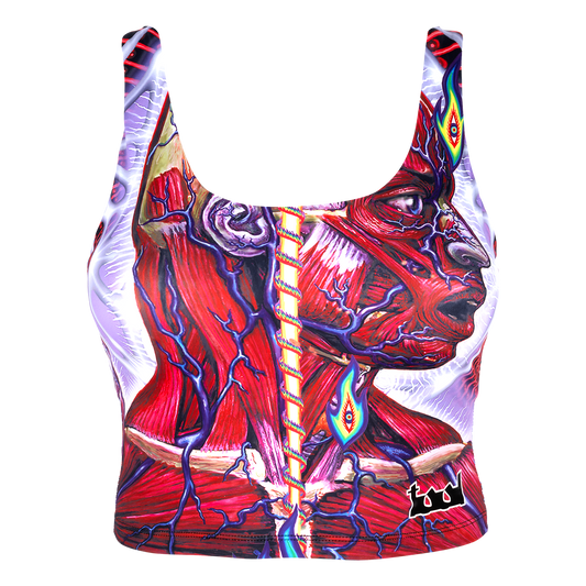 Lateralus Women's Strappy Bra Top