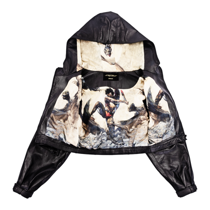 TOOL x Frank Frazetta x Call And Response Women's Leather Jacket