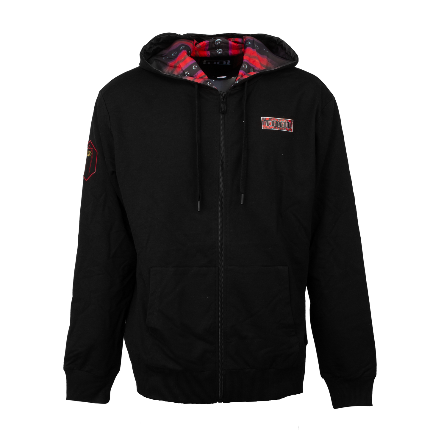 Tool Army - 10,000 Days Red Bardo Lined Zip Hoodie