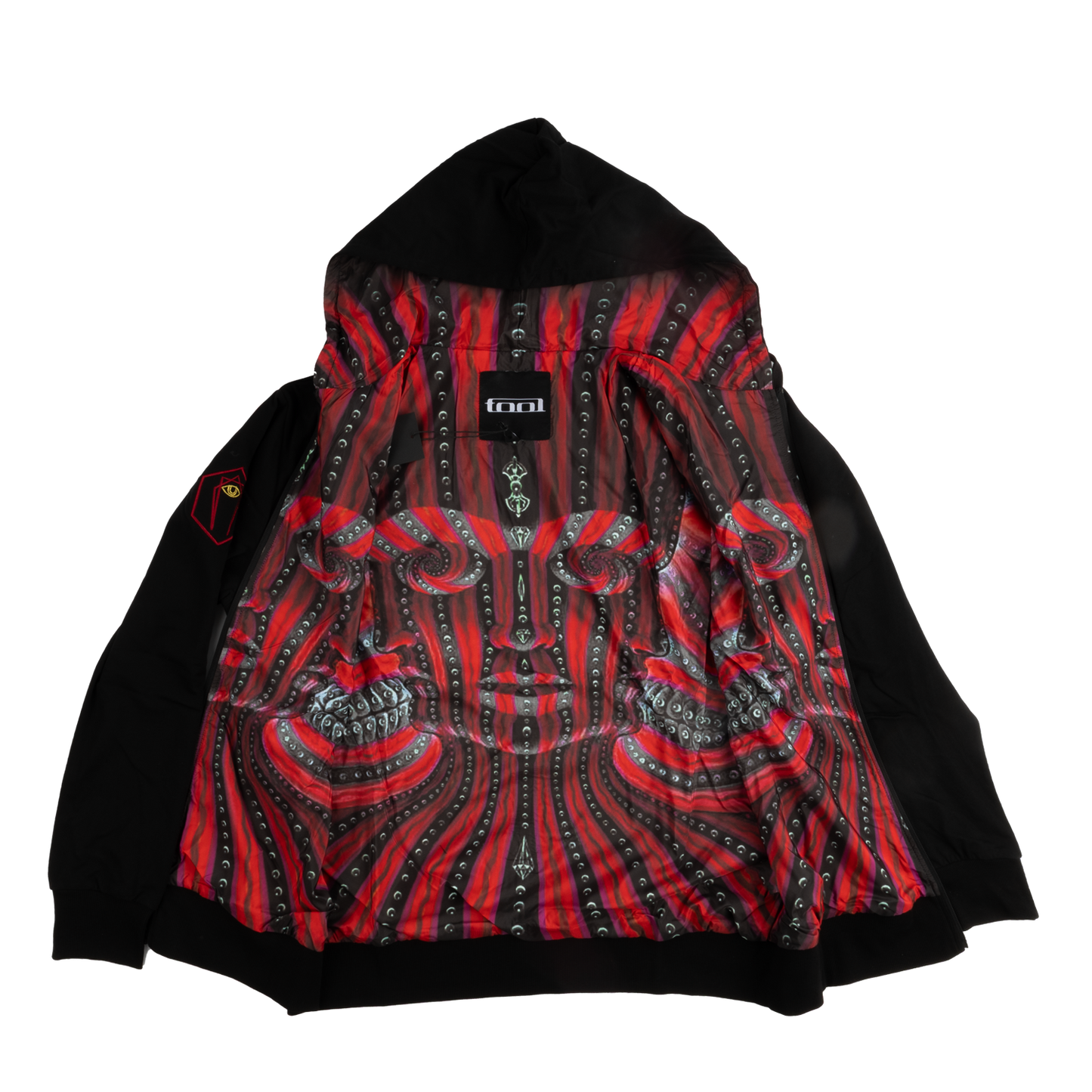 Tool Army - 10,000 Days Red Bardo Lined Zip Hoodie