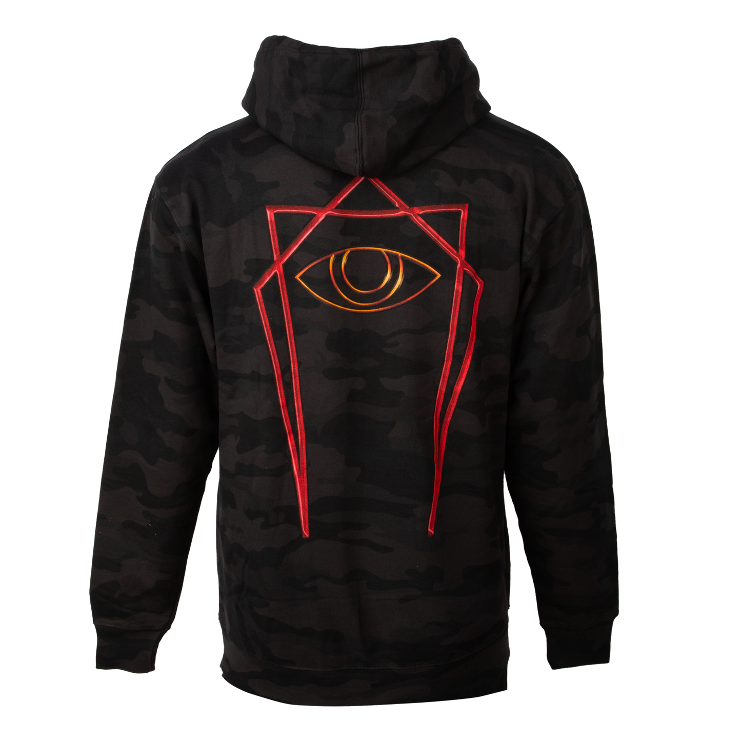 Tool Army  - Logo Black Camo Pullover Hoodie