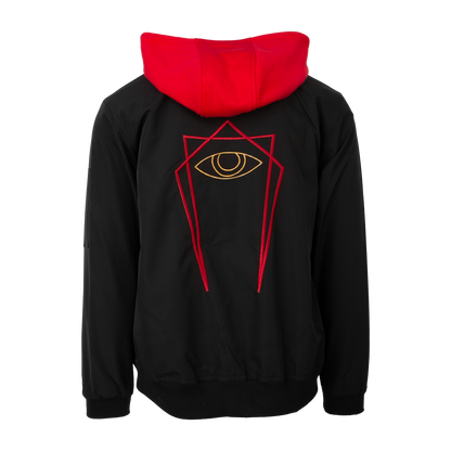 Tool Army  -  10,000 Days Red Lined Hooded Bomber Jacket