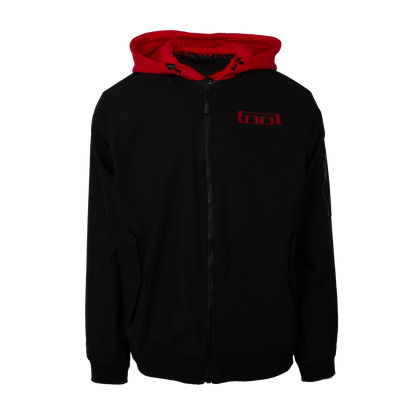 Tool Army  -  10,000 Days Red Lined Hooded Bomber Jacket