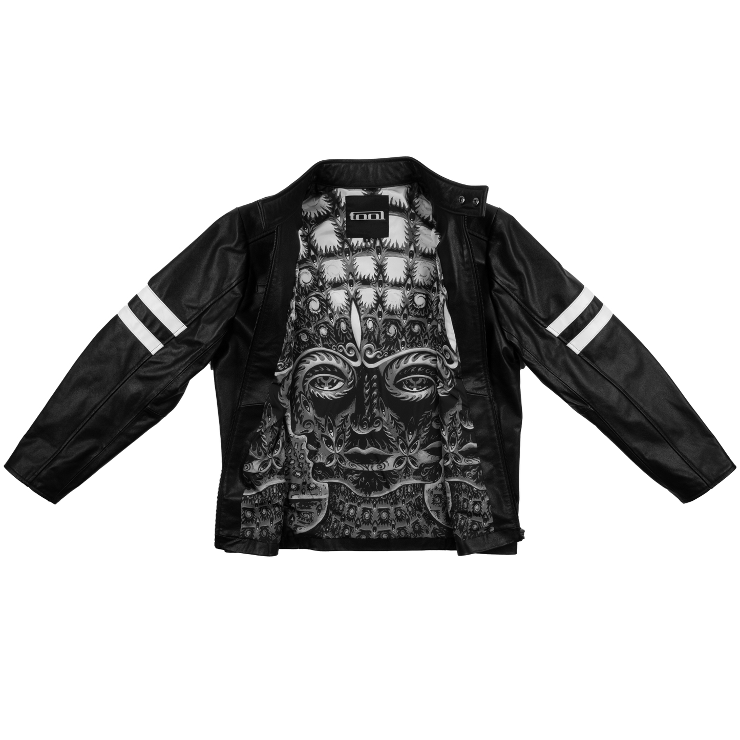 Tool Army - 10,000 Days Lined Leather Jacket