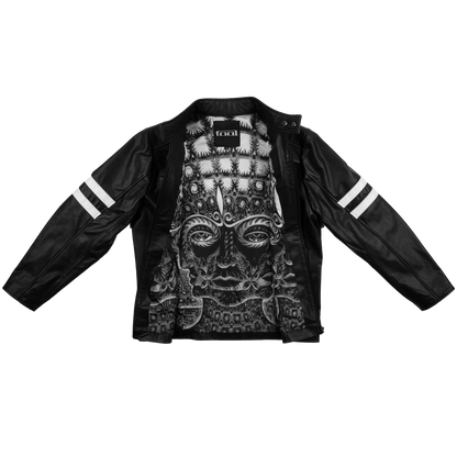 Tool Army - 10,000 Days Lined Leather Jacket
