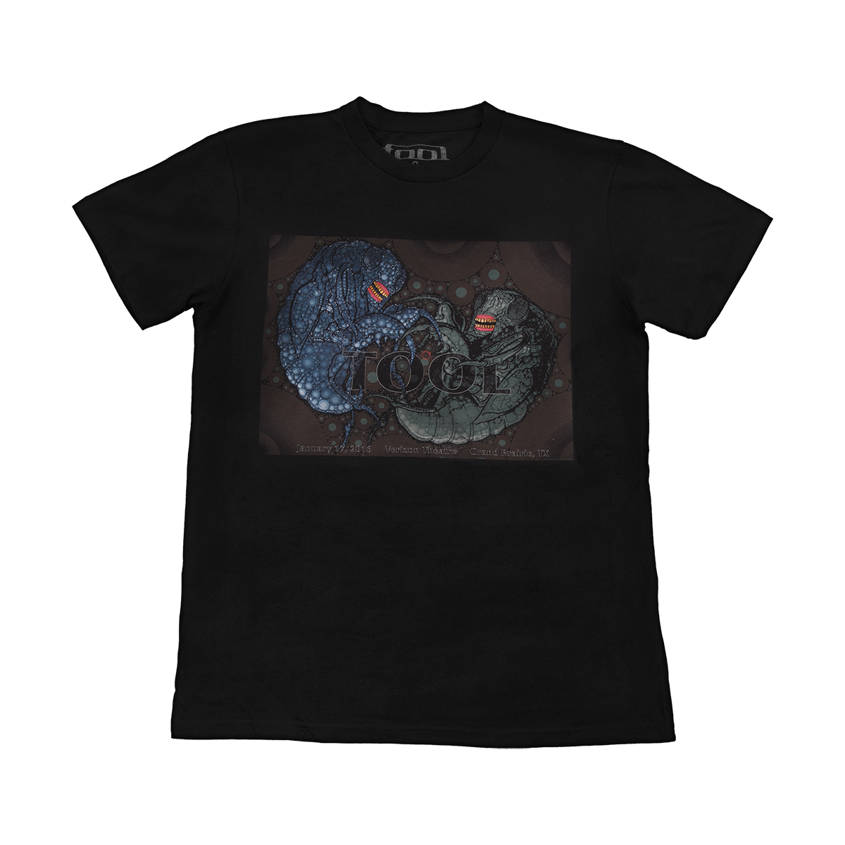Tool 2016 Tour Shirt - 1/17/16 Grand Prairie, TX