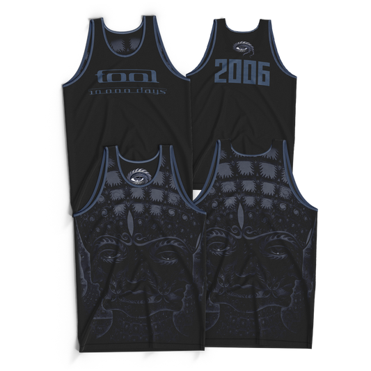 10,000 Days Monochrome Reversible Basketball Jersey